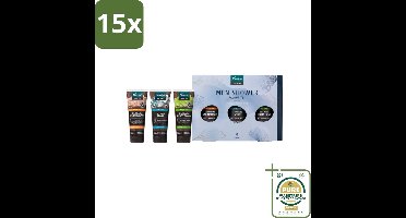 15 x Kneipp - Men Shower Favourites Geschenkset - Grootverpakking - Douchegel - 2-in-1 Douche - Mannelijke Huidverzorging - Natuurlijke Huidverzorging - Sportdouche