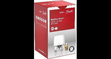 Danfoss Aveo® regelelementen, Gas, Regelelement type: Ingebouwde sensor, 7 °C - 28 °C, RAVL 015G4051, vervavaning voor de 013G2950