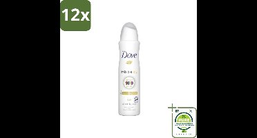 Dove Deodorant Spray - Invisible Care - 150 ml - Voordeelverpakking - 12 stuks - Deodorant - Aluminiumvrije deodorant