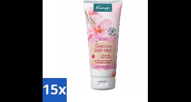 15 x Kneipp - Body lotion - Soft Skin - Amandelbloesem - 200 ml - Body Lotion - Droge Huid - Gevoelige Huid - Amandelolie - Shea Butter