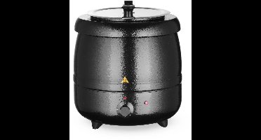 Soepketel Zwart 10 liter Bain Marie