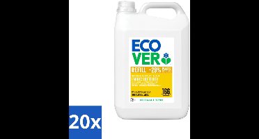 Ecover - Wasverzachter - Gardenia & Vanille - 5 liter - 166 wasbeurten - Bulkverpakking - 20 stuks