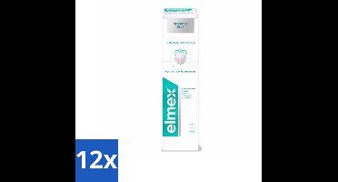 Elmex - Tandpasta - Sensitive Plus - Complete Care - 75 ml - Voordeelverpakking - 12 stuks