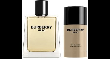 urberry Hero Giftset – Herenparfum met Deo – Eau de Toilette + Deodorant Spray – Cadeauset voor Mannen