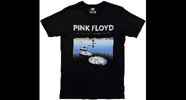 Pink Floyd - Clocks Heren Tshirt - 2XL - Zwart