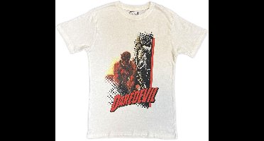 Marvel - Daredevil Pop Art Heren Tshirt - S - Wit