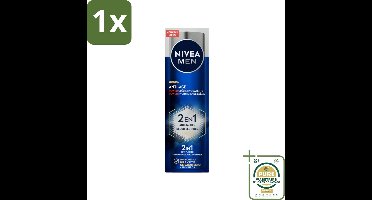 1 x NIVEA MEN - Anti-Age 2in1 Power - Hydraterende Crème Gezicht SPF 30 - 50 ml- Anti-aging Crème - Gezichtsverzorging Mannen - SPF 30 - Rimpels - Pigmentvlekken