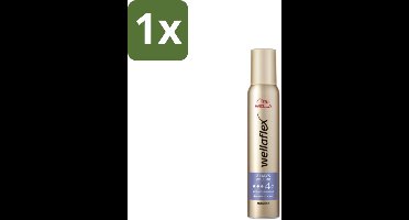 Wella – Flex 2 Days Volume – Haarmousse – 200 ml - 1 stuk