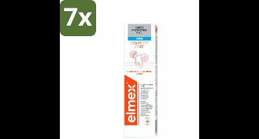 Elmex - Tandpasta - Caries Protection Plus - Complete Care - 75 ml - Bulkverpakking - 7 stuks