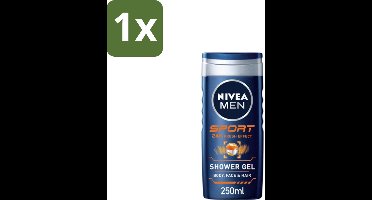 NIVEA MEN – Douchegel – Sport – 250 ml - 1 stuk