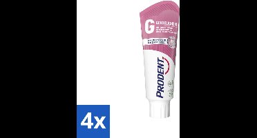 4 x Prodent – Tandpasta – Gevoeligheid – Pro-Zinc Technologie – 75 ml - Gevoelige Tanden - Gevoelig Tandvlees - Pro-Zinc - Antibacteriële Werking - Mondverzorging