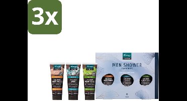 Kneipp - Men Shower Favourites Geschenkset - Bulkverpakking - 3 stuks