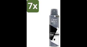 Dove Men+Care Deodorant Spray - Invisible Dry - 150 ml - Bulkverpakking - 7 stuks