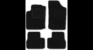 Mattastic® Automat - 4 Delig - Perfecte Pasvorm - Complete Set - Zwart - Geschikt voor Citroen C3 I (2002-2009)