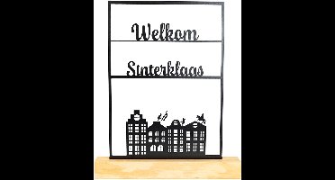 metalen frame Welkom Sinterklaas