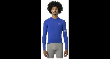 AGU Solid Fietsshirt Lange Mouwen Performance Heren - Purple - M