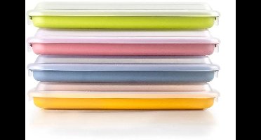 Ibili Slijper Voor Vleeswaren En Vleeswaren 4 Eenheden Transparant