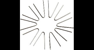 Vivi Gade Rosetten - Rood Glitter Rosettes - Zelfklevende Rosettes voor Creatieve Projecten - 35 + 50 mm - 6 Stuks