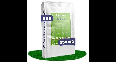 Recovery Lawn Grass Seed Fast Germinating (5kg - 250M2) Organifer - Lawn Seed - Grass Seed Recovery And Overseeding - Recovery Grass Seed - Lawn Recovery - Grass Seeds For All Gaza Types - Nak