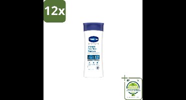 Vaseline – Bodylotion – Expert Care Instant Dry Skin Rescue – 400 ml - Voordeelverpakking - 12 stuks - Hydratatie - Droge huid