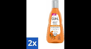 2 x Guhl - Shampoo - Vochtherstel - 250 ml - Droog Haar - Hydratatie Shampoo - Haarverzorging - Vochtherstellende Shampoo - Haar Glans