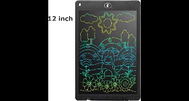 Kindertablet 12 Inch – Elektronisch Schrijf- & Tekentablet – Educatief Speelgoed