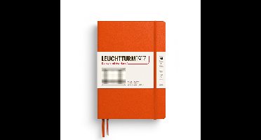 Leuchtturm1917 A5 Medium Notitieboek Squared/Geruit Pumpkin