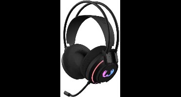 Fresh n Rebel Gaming Headset | Bluetooth 6.0 | Wireless Gaming Headset | Universal Gaming Headset | PC Gaming Headset | Playstation Headset | Xbox Headset | Nintendo Switch Headset | Draadloze Headset | RGB Gaming Headset | 65 Uur Accu | ENC Mic