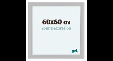 Your Decoration - Fotolijst 60x60 cm - MDF - Wit Mat - Como