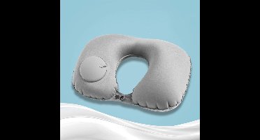 Opblaasbaar Reiskussen Nekkussen - Vliegtuigkussen U-vorm - Luchtkussen voor Vliegtuig Auto en Trein - Compact Reis Nekkussen voor Onderweg