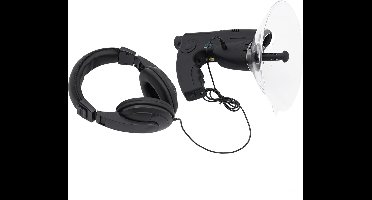 Benelux Select Richtmicrofoon – Vogelspotten – Richtmicrofoon Afluisteren – Incl. Koptelefoon – Natuurobservatie - 28 x 21 x 11 cm