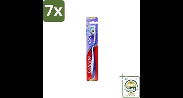 7 x Colgate - Tandenborstel - ZigZag Medium - 1 Tandenborstel - Grootverpakking - Tandenborstel - Zigzag Borstel - Tandenborstel Medium - Mondhygiëne - Tandenborstel Colgate