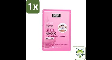 1 x Sence - Tencel - Gezichtsmasker - Hydraterend - 1 Gezichtsmasker - Gezichtsmasker - Hydraterend Masker - Tencel Masker - Sheet Masker - Huidverzorging