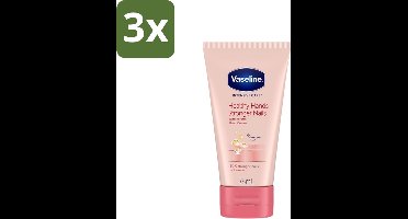 Vaseline - Healthy Hands & Stronger Nails - Handcrème - Versterkend - 75 ml - Bulkverpakking - 3 stuks