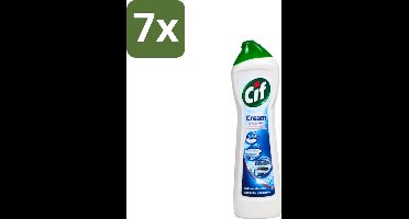 Cif - Schuurmiddel - Cream Original - Verwijdert 100% Vuil- 500ml - Bulkverpakking - 7 stuks