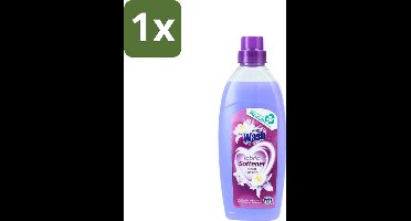 1 x At Home - Wash - Wasverzachter - Floral Passion - 20 Wasbeurten - Wasverzachter - Wasverzachter Floral Passion - Wasverzachter Voor Kleding - Wasverzachter Voor Alle Stoffen - Wasverzachter Voor Katoen