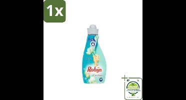 1 x Robijn Creations - Wasverzachter - Waterlelie & Limoen - 1,25L - 50 Wasbeurten - Wasverzachter - Waterlelie - Limoen - Frisse Geur - Wasgeur