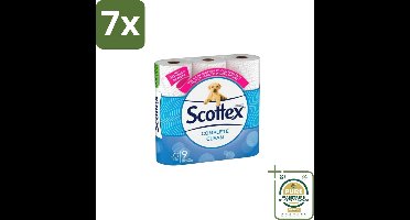 7 x Page Scottex – Toiletpapier – Complete Clean 2-laags – 9 rollen - Grootverpakking - Koffiezetapparaat - Koffiezetapparaat - Koffiezetapparaat
