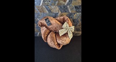 Eviva Home Deco Sierkussen 'Everheart Bowtie' - Orange - Oranje - Strikvorm - Luxe Design & Warmte