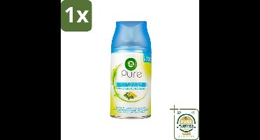 1 x Air Wick Freshmatic - Luchtverfrisser Navulling - Pure Essentiële Oliën Verfrissend - 250ml- Luchtverfrisser - Geurverspreider - Essentiële Oliën - Fris - Duurzame Geur