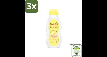 3 x Zwitsal - Babyverzorging - Rijke Huidolie Avocado - Voor de Gevoelige Babyhuid - 200 ml - Grootverpakking - Babyhuidverzorging - Avocado Olie - Babyolie - Gevoelige Babyhuid - Babymassage