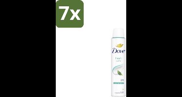 7 x Dove – Deodorant Spray – Fresh Care – 200 ml - Anti-transpirant Spray - Zweetvermindering - Geurvermindering - Fris - Geur