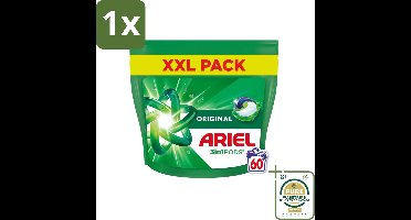1 x Ariel – Pods 3in1 – Original – 60 wasbeurten- Koffiezetapparaat - Koffiezetapparaat - Koffiezetapparaat