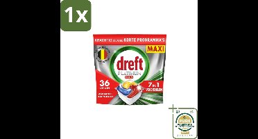 1 x Dreft – Vaatwastabletten – Platinum Plus All-in-One – Citroen – 19 Tabletten- Koffiezetapparaat - Koffiezetapparaat Met Automatische Functie - Koffiezetapparaat Met Warmte - Koffiezetapparaat Met Filter - Koffiezetapparaat Met Thermos