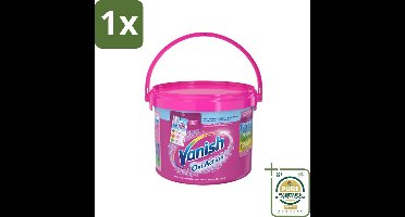 1 x Vanish Oxi Action - Vlekkenverwijderaar - Wasbooster - Gekleurde Was - 2.7 Kg- Vlekkenverwijderaar - Wasbooster - Gekleurde Was - Kleurbehoud - Geurneutralisatie
