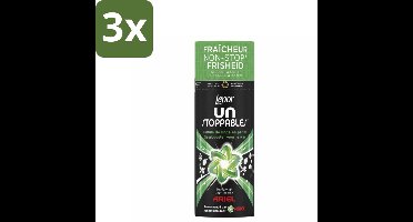 3 x Lenor Unstoppables – Geurbooster – Ariel – 13 Wasbeurten – 165 g - Geurbooster Was - Frisse Geur Was - Wasgeur - Wasgeur Boost - Geurparfum Was