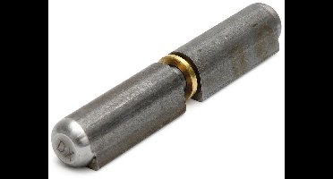 Stalen laspaumelle - 200x15mm - Met vaste stalen pen en messing ring