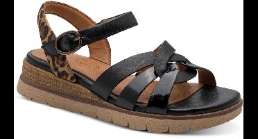 Tamaris Comfort Essentials Dames Sandalen - ZWART COMBI