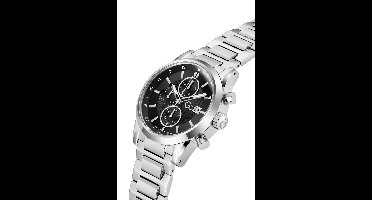 Gc Gc Gallant Quartz Chronograaf Horloge Zilveren Toon Case: 100% Stainless Steel | Armband: 100% Stainless Steel 42 mm Z61001G2, Z61002G9