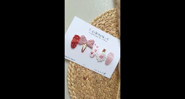 Haarspeldjes Littlemay.nl | Hartjesliefde 2 - 3cm